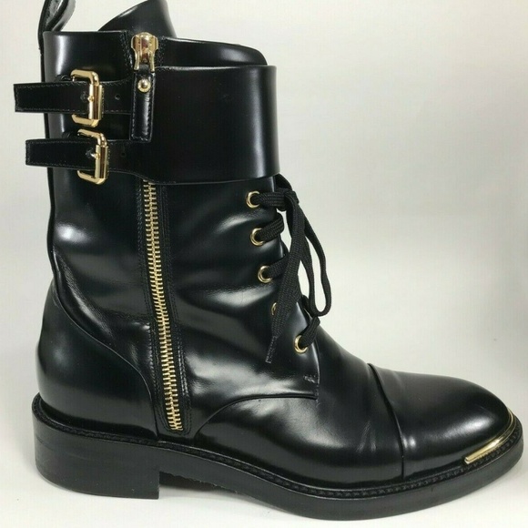 Louis Vuitton - Leather Ranger Women Boots - Picture 6 of 8